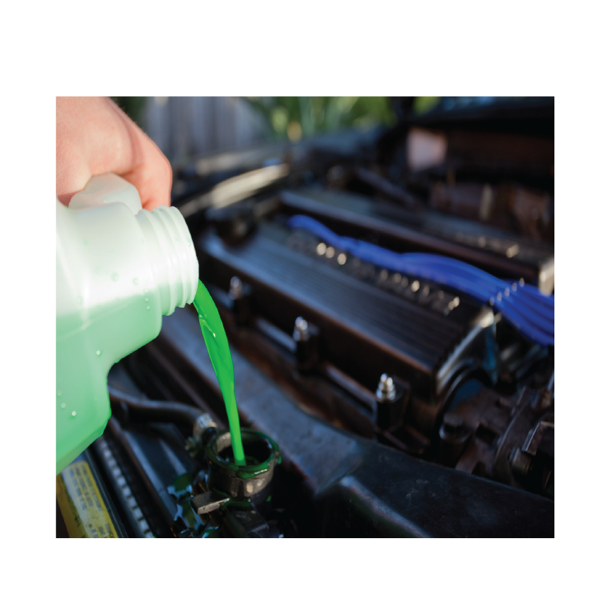 car coolant flushing